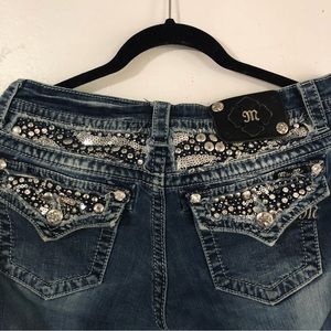 Miss Me boot cut jeans sz 28